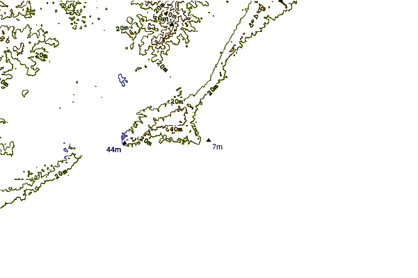 Littoral autour La Isla