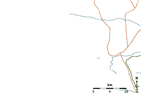 Routes et rivières à proximité La Laguna
