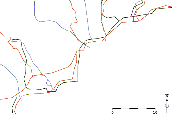 Routes et rivières à proximité La Marina