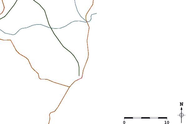Routes et rivières à proximité La Mata