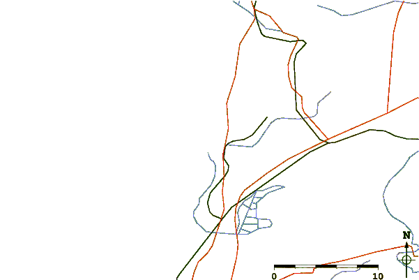 Routes et rivières à proximité Hossegor - La Nord