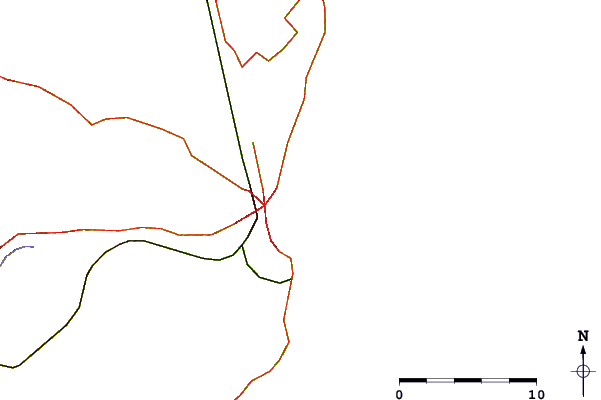 Routes et rivières à proximité La Perla (Mar del Plata)