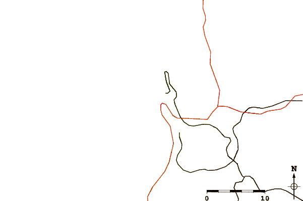 Routes et rivières à proximité La Punta Dos