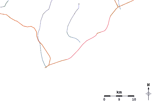 Routes et rivières à proximité La Punta