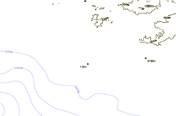 Littoral autour La Punta
