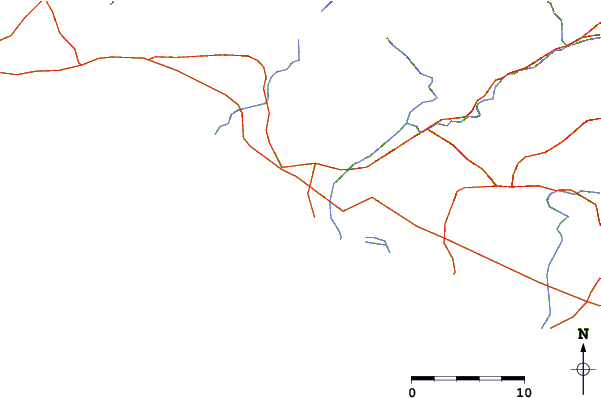 Routes et rivières à proximité La Punta