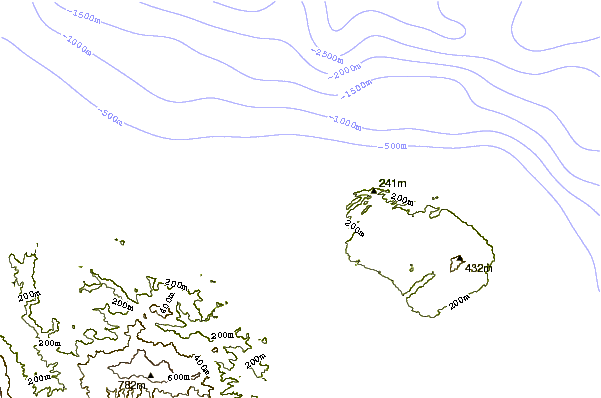 Littoral autour La Punta