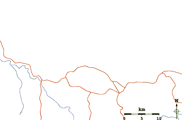 Routes et rivières à proximité La Puntilla (Puerto Plata)