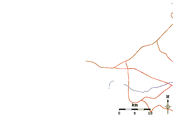 Routes et rivières à proximité La Puntilla