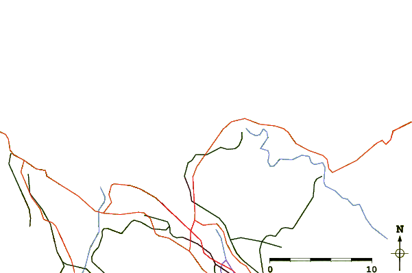 Routes et rivières à proximité Barinatxe - La Salvaje