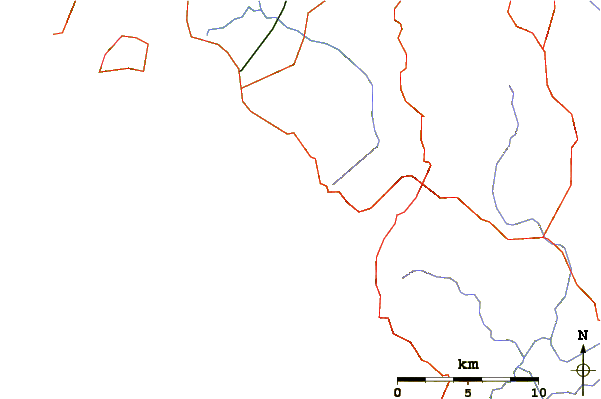 Routes et rivières à proximité La Speranza