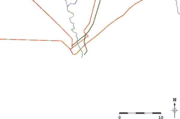 Routes et rivières à proximité La Virazon