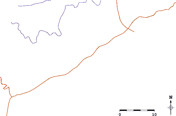Routes et rivières à proximité Lagoinha
