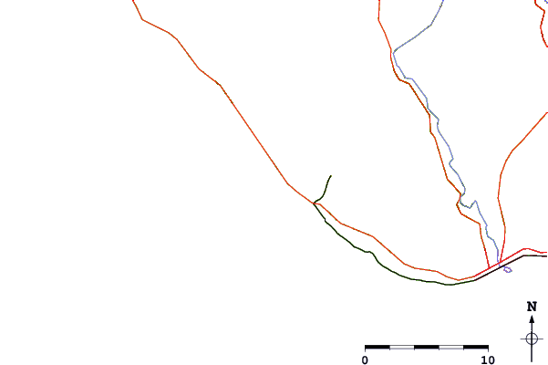 Routes et rivières à proximité Laguna Creek
