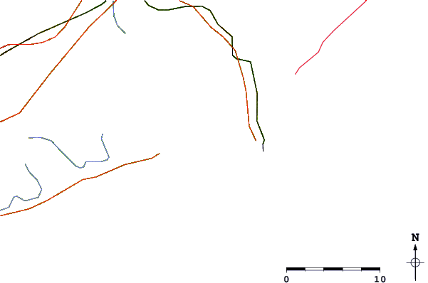 Routes et rivières à proximité Laguna de Rocha