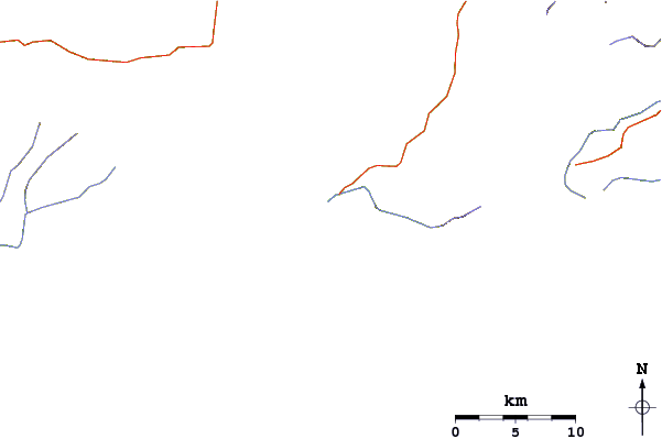 Routes et rivières à proximité Lakai Pipe