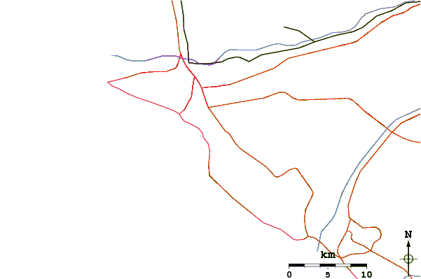Routes et rivières à proximité Laniakea