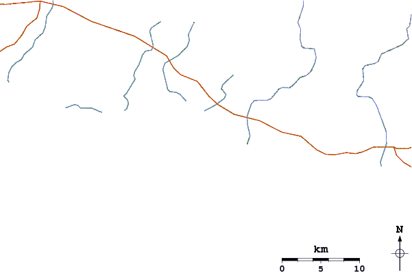 Routes et rivières à proximité Las Animas