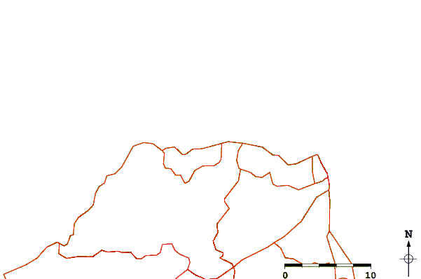 Routes et rivières à proximité Las Piscinas