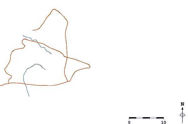 Routes et rivières à proximité Las Salinas
