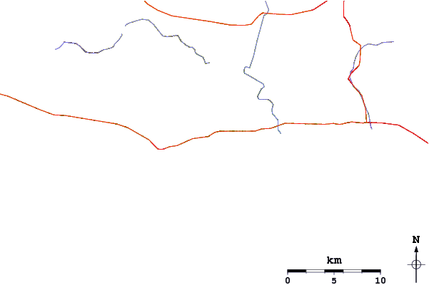 Routes et rivières à proximité Latigo Canyon