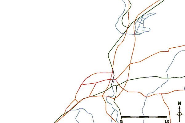Routes et rivières à proximité Anglet - Le Furoncle