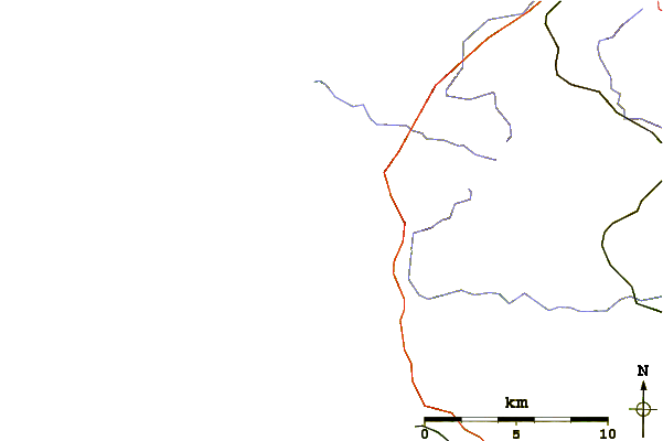 Routes et rivières à proximité Le Grand Large