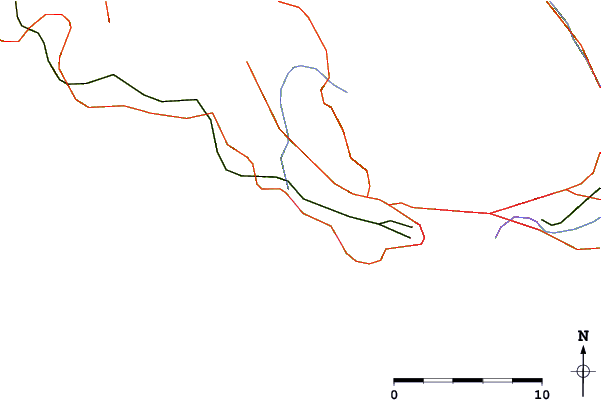 Routes et rivières à proximité Le Lido