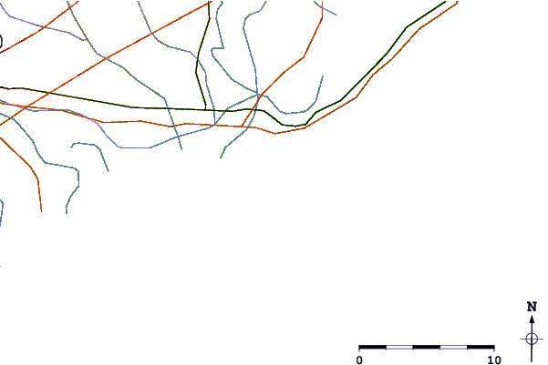 Routes et rivières à proximité Le Mail