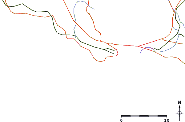 Routes et rivières à proximité Le Manege