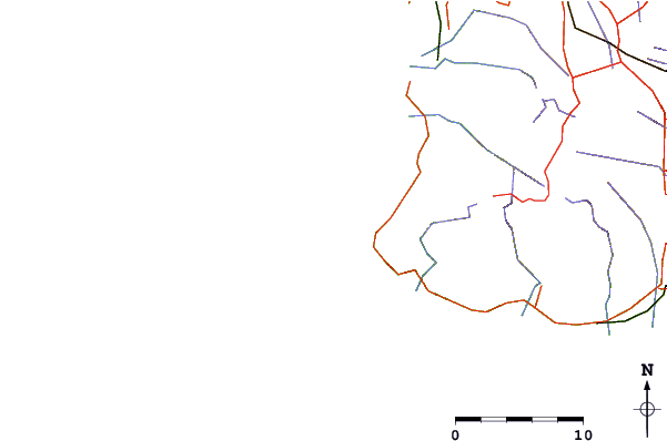 Routes et rivières à proximité Le Morne