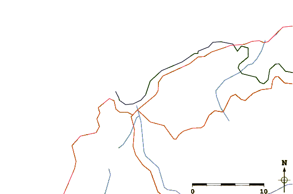 Routes et rivières à proximité Le Pain de Sucre