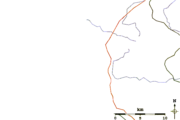 Routes et rivières à proximité Le Rozel