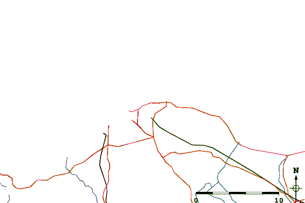 Routes et rivières à proximité Le Sillon