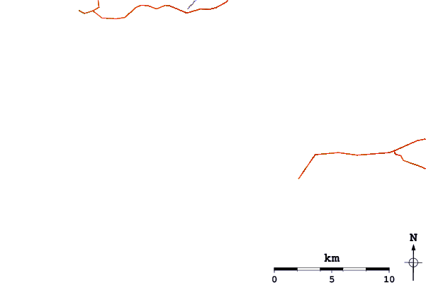Routes et rivières à proximité Le Veryac'h