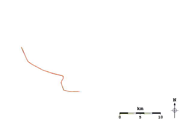 Routes et rivières à proximité Leivada (Tinos)