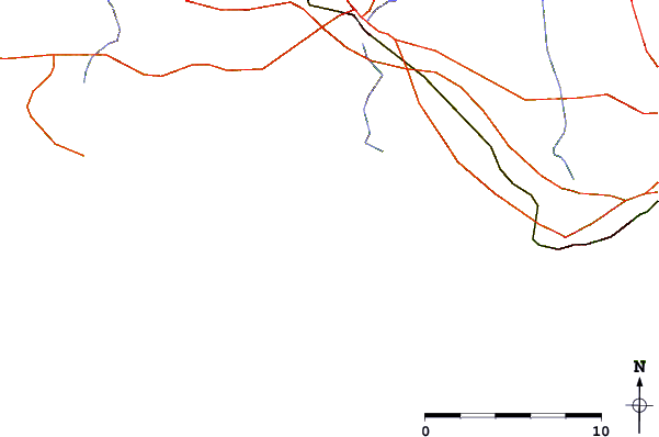 Routes et rivières à proximité Le Kerou
