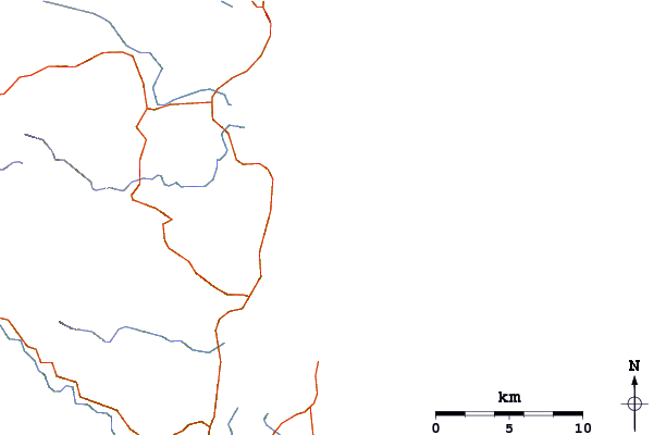 Routes et rivières à proximité Lennards Island