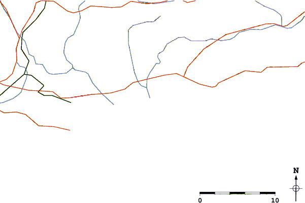 Routes et rivières à proximité Les Bormettes