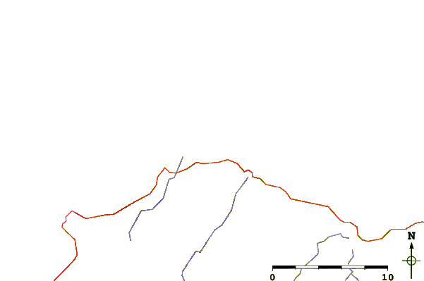 Routes et rivières à proximité Les Sables d'Or