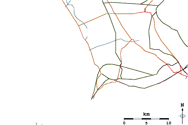 Routes et rivières à proximité Licola Beach ( Lido Capri)
