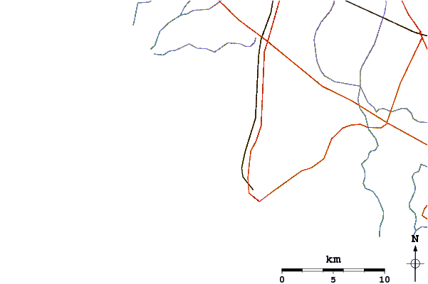 Routes et rivières à proximité Lido Garda