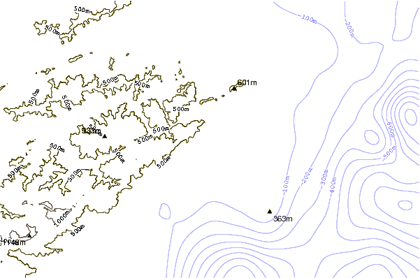 Littoral autour Lightning Bolt