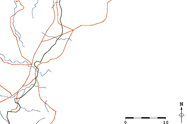 Routes et rivières à proximité Little Bombie