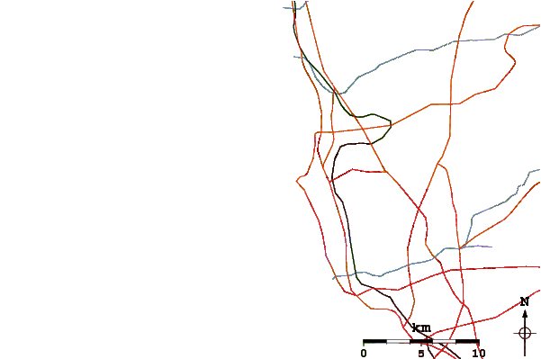 Routes et rivières à proximité Little Point