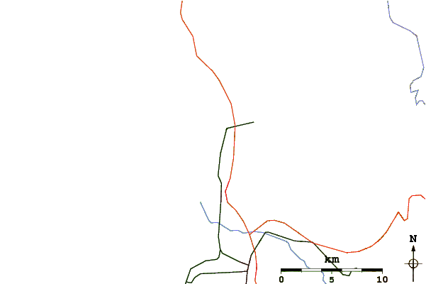 Routes et rivières à proximité Little River State Beach