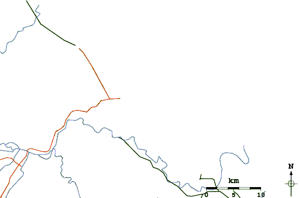 Routes et rivières à proximité Little Shoal