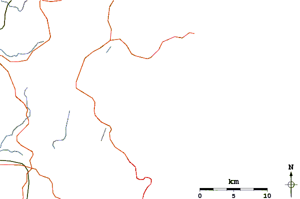 Routes et rivières à proximité Long Bay Reef