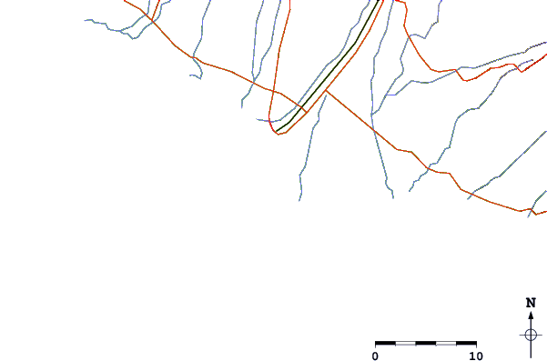 Routes et rivières à proximité Los Cobanos