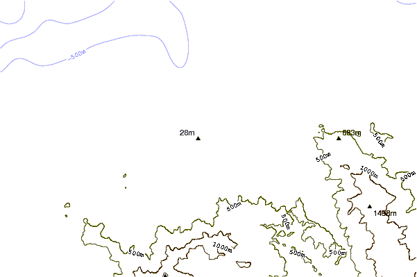 Littoral autour Lozari Beach